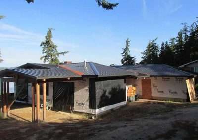 A seam metal reroof by Spane Buildings in Puyallup WA