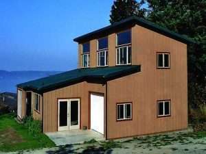 A Spane Buildings post frame home in Lynden WA
