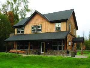 A Spane Buildings post frame home in Snohomish WA