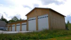 Another custom garage built by Spane Buildings in Snohomish WA