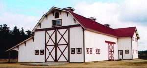 Barn built by Spane Buildings in Arlington WA