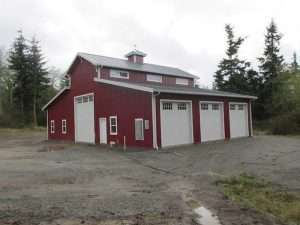 Barn built by Spane Buildings in Auburn WA