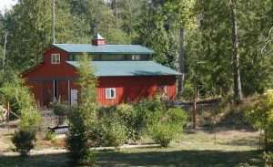 Barn built by Spane Buildings in Bonney Lake WA