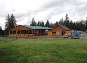 Barn built by Spane Buildings in Bow WA