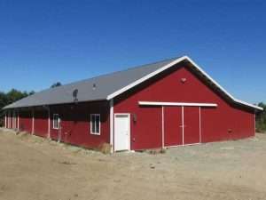 Barn built by Spane Buildings in Carnation WA