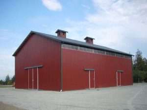 Barn built by Spane Buildings in Lake Stevens WA