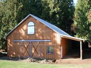 Barn built by Spane Buildings in Puyallup WA