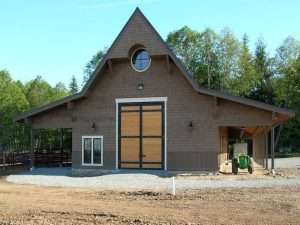 Barn built by Spane Buildings in Snohomish County WA