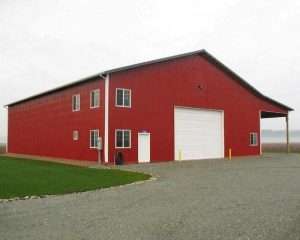 Garage built by Spane Buildings in Auburn WA