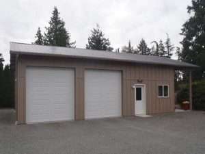 Garage built by Spane Buildings in Bow WA