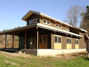 Garage built by Spane Buildings in Camano Island WA