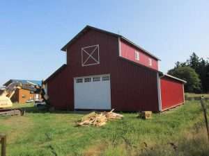 Garage built by Spane Buildings in Fife WA