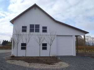 Garage built by Spane Buildings in Granite Falls WA