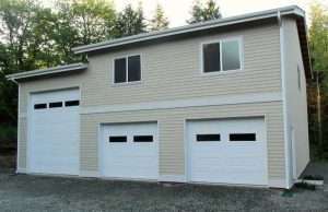 Garage built by Spane Buildings in Kent WA