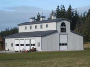 Garage built by Spane Buildings in Lake Stevens WA