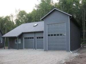 Garage built by Spane Buildings in Lynnwood WA