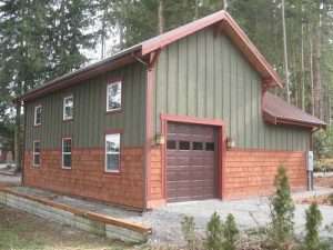 Garage built by Spane Buildings in Maple Valley WA