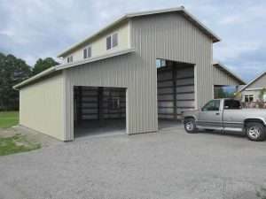 Garage built by Spane Buildings in Snohomish County Washington