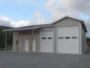 Garage built by Spane Buildings in Stanwood WA