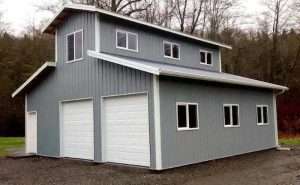 Garage built by Spane Buildings in Tacoma WA