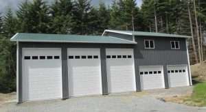 Garage built by Spane Buildings in Tenino WA