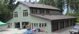 The Wulff residence built by Spane Buildings on Orcas Island WA