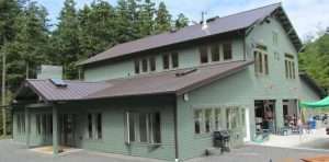 The Wulff Residence built by Spane Buildings on Orcas Island WA from another view