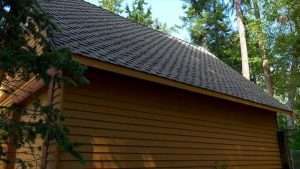 Spane Buildings garage reroof in Camano Island WA front view