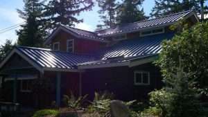 Custom reroof by Spane Buildings on Camano Island WA