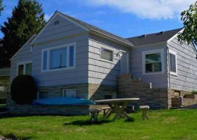 Front view reroof by Spane Buildings on Camano Island WA