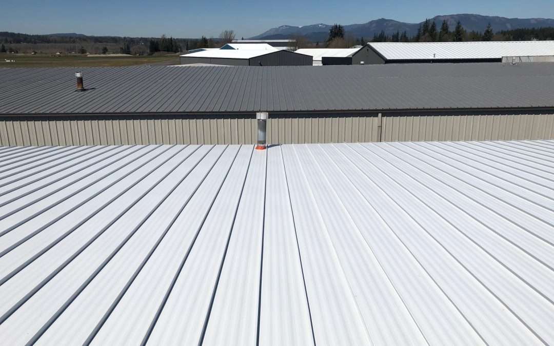 Metal Reroof Weston Building Arlington Washington